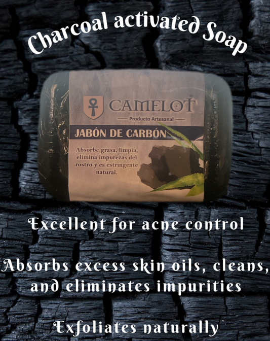 Camelot All-Natural Charcoal Soap